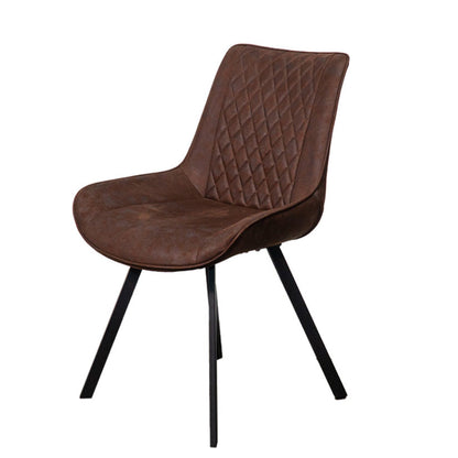 Chaise charcoal en tissus (2)