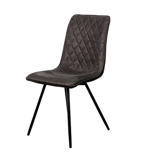Chaise charcoal en tissus (pour 2 chaises)