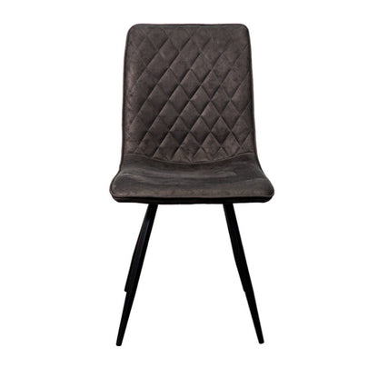 Chaise charcoal en tissus (pour 2 chaises)