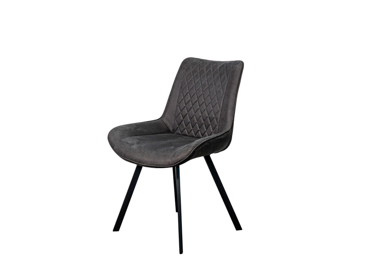 Chaise charcoal en tissus (2)