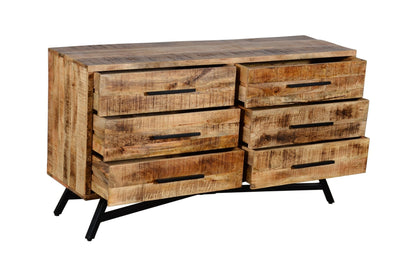 Commode fait en bois de manguier