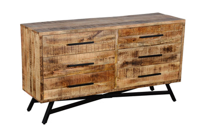 Commode fait en bois de manguier