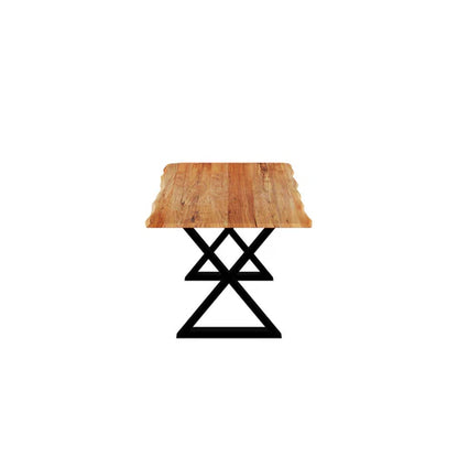 Table en bois d' acacia 67"X36"
