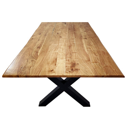 Table en bois d' acacia 72"